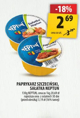 Sałatka Neptun Neptun promocja w Arhelan