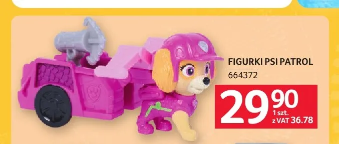Figurki Psi Patrol promocja w Selgros