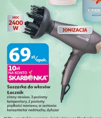 Suszarka do włosów promocja w Auchan