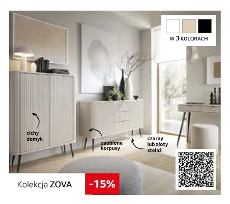 Kolekcja mebli Zova promocja w Komfort