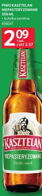 Piwo Kasztelan niepasteryzowane 500 ml promocja w Selgros
