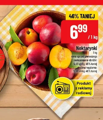 Nektarynki promocja w POLOmarket