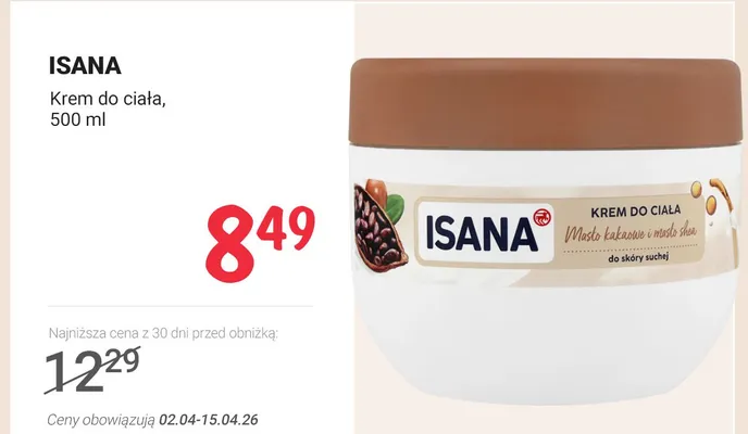 Krem do ciała promocja w Rossmann