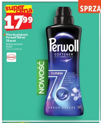 Płyn do płukania Perwoll 39 prań promocja w TOPAZ