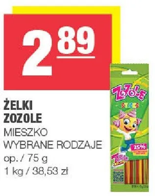 Żelki Zozole promocja w SPAR