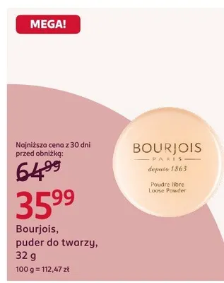 Puder do twarzy promocja w Rossmann