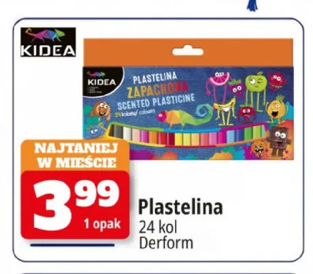 Plastelina Kidea promocja w Leclerc