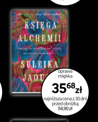 Książka Księga Alchemii Suleika Jaouad promocja w Empik