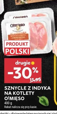 Sznycle z indyka na kotlety O!Mięso promocja w Stokrotka