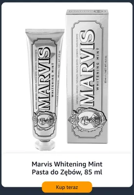 Pasta do zębów Marvis Whitening Mint promocja w Amazon