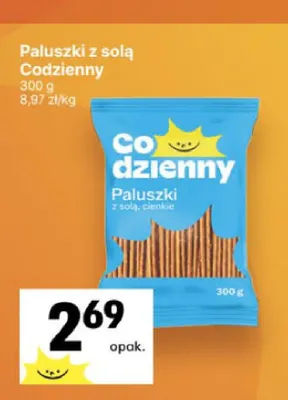 Paluszki z solą Codzienny promocja w Delikatesy Centrum