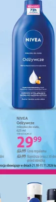 Mleczko do ciała Nivea Odżywcze promocja w Hebe