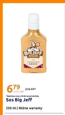 Sos Big Jeff Hamburger promocja w Action