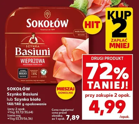 Szynka Basiuni promocja w Kaufland