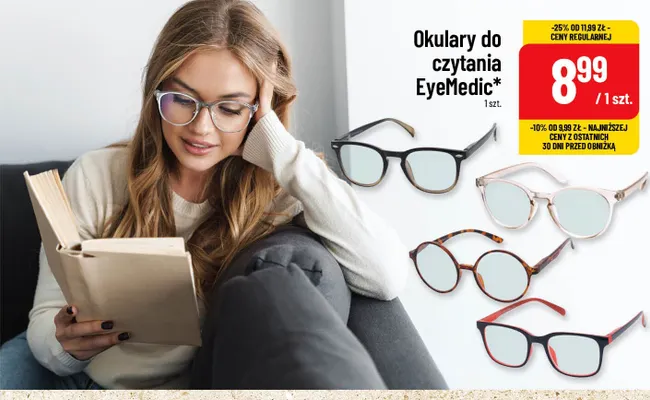 Okulary do czytania EyeMedic promocja w POLOmarket