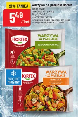 Warzywa na patelnię Hortex po wiejsku promocja w POLOmarket