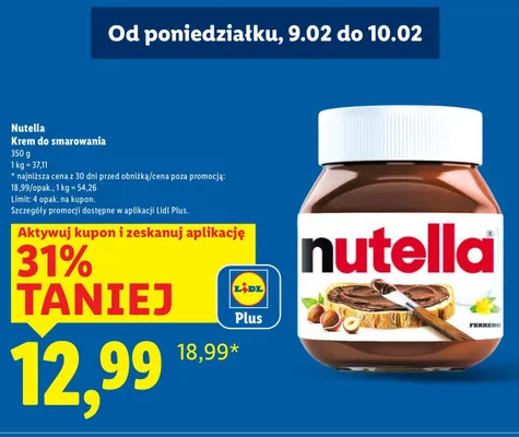 Krem do smarowania promocja w Lidl