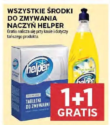 Środki do zmywania naczyń Helper wszystkie promocja w Stokrotka