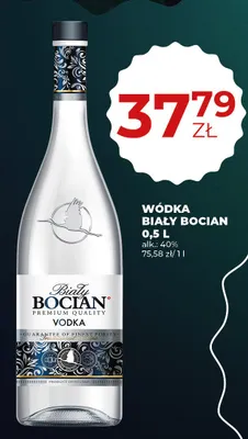 Wódka Biały Bocian promocja w Duży Ben