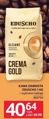 Kawa ziarnista Eduscho 1 kg promocja w Selgros