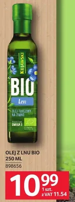 Olej z lnu Bio Kujawski 898656 promocja w Selgros