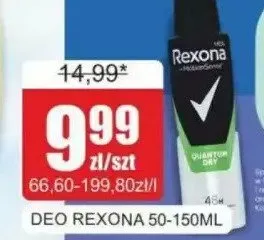 Dezodorant Rexona promocja w Bingo