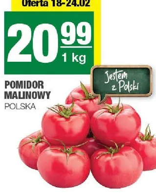 Pomidor malinowy promocja w SPAR