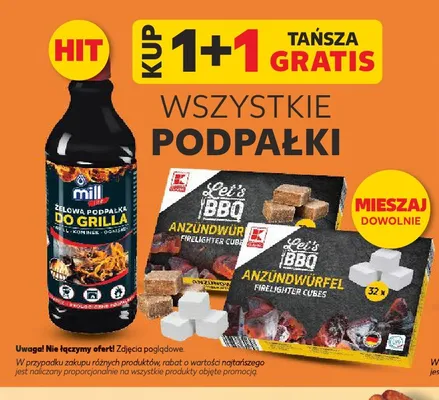 Podpałki promocja w Kaufland