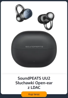 Słuchawki Open-ear SoundPEATS UU2 z Ldac promocja w Amazon