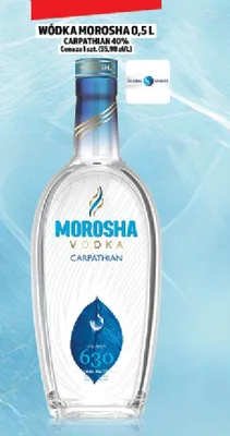 Wódka Morosha Carpathian promocja w TOPAZ