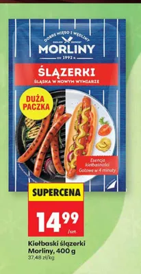 Kiełbaski ślązerki Morliny promocja w Biedronka
