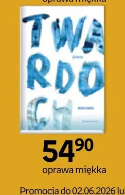 Książka Twardoch oprawa miękka promocja w Empik