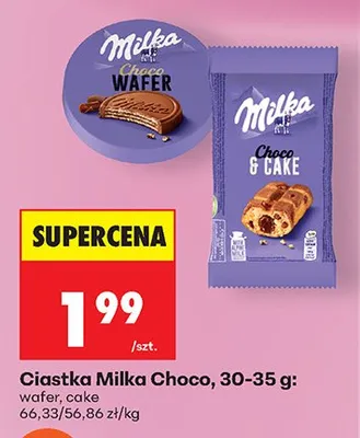 Ciastka Milka Choco promocja w Biedronka