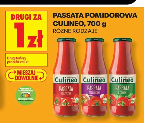 Passata pomidorowa z ziołami Culineo promocja w Biedronka