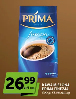 Kawa mielona Prima Finezja promocja w ABC