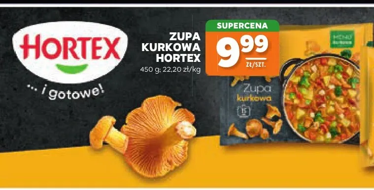 Zupa kurkowa Hortex promocja w Stokrotka