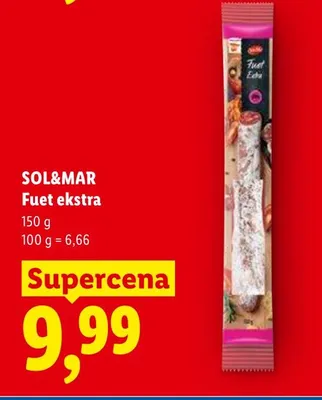 Fuet ekstra promocja w Lidl