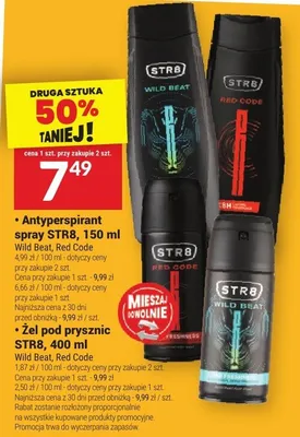 Żel pod prysznic Wild Beat promocja w Twój Market