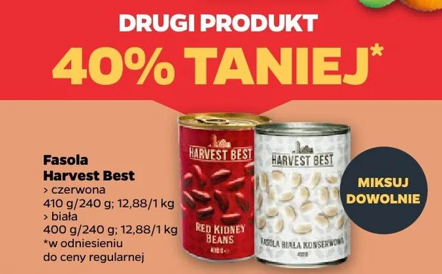 Fasola czerwona promocja w Netto