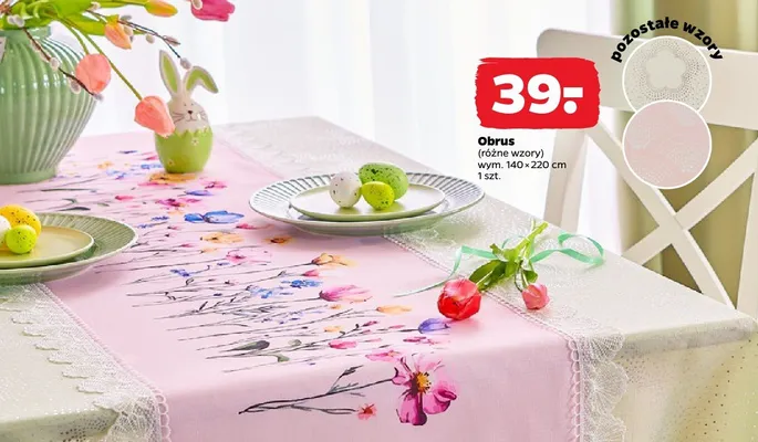 Obrus promocja w Netto