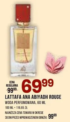 Woda perfumowana ana abiyadh rouge promocja w Drogerie Natura
