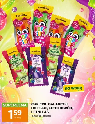 Cukierki galaretki Letni Las Pszczółka promocja w Stokrotka