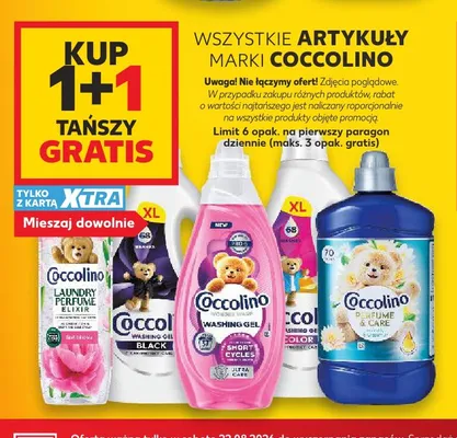 Artykuły marki Coccolino promocja w Kaufland