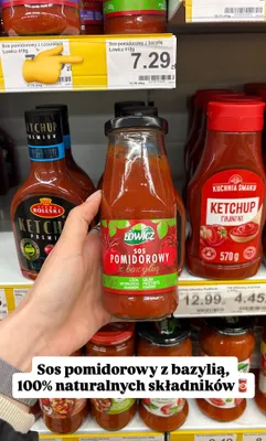 Sos pomidorowy z bazylią promocja w Dino