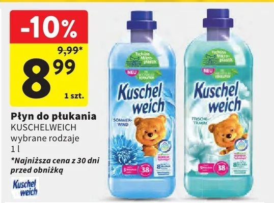 Płyn do płukania wybrane rodzaje promocja w Intermarche