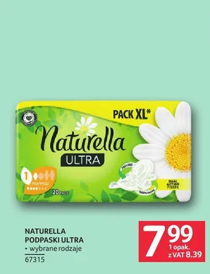 Podpaski Naturella Ultra promocja w Selgros