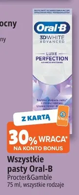 Pasty Oral-B promocja w Leclerc