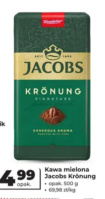 Kawa mielona Jacobs Krönung promocja w Odido