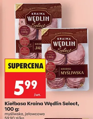 Kiełbasa promocja w Biedronka