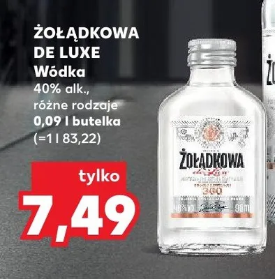 Wódka 40% alk., różne rodzaje promocja w Kaufland